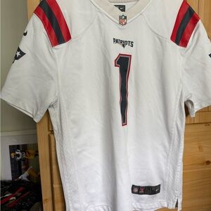 New England Patriots White Jersey